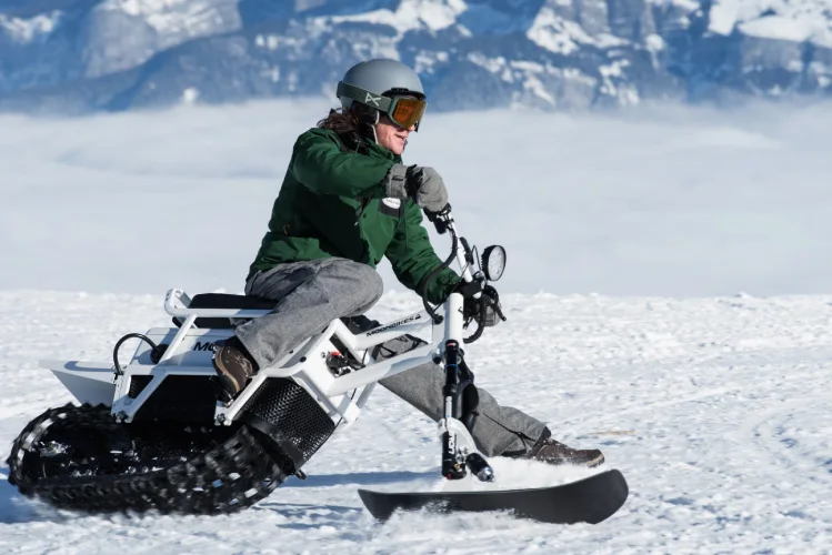 Certification and sourcing of an electric snowbike