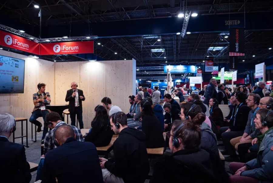 Intervention d'Antoine Message et de biologic au Tech&fest sur le sujet de l'industrialisation des prototypes industriels