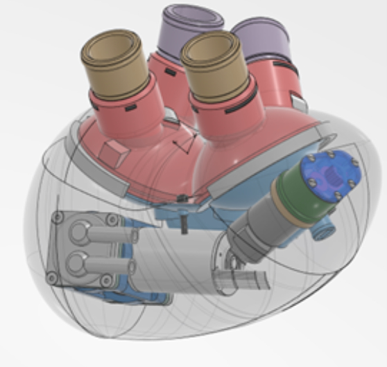 Image montrant les prothèses cardiaque de Procope Medicals en collaboration avec Kickmaker.